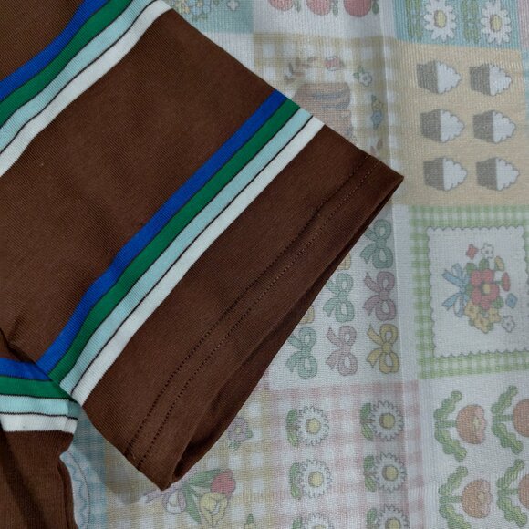 Miu Miu Brown Short-Sleeved T-Shirt - Picture 4 of 6